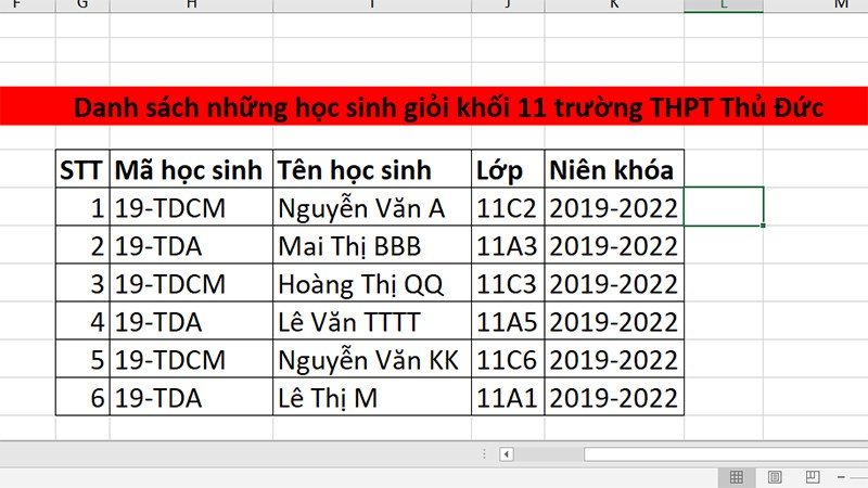 Cách Để Tạo Bảng Trong Excel Mà Bạn Cần Biết