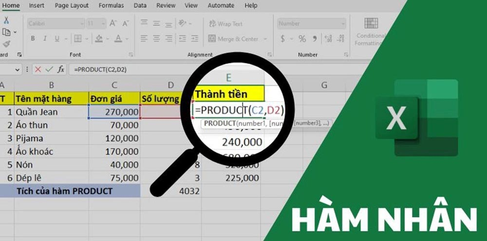 Cách Sử Dụng Hàm Nhân Hợp Lý, Tiện Dụng Trong Excel