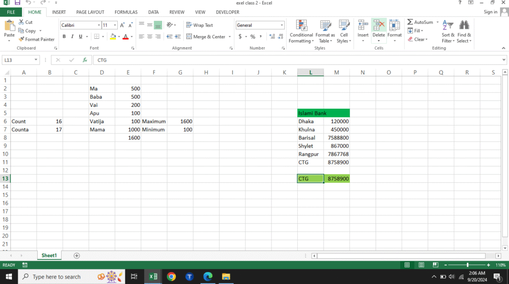Các Công Thức Tính Tổng Trong Excel Phải Biết